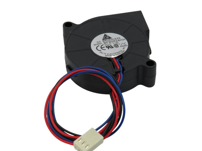 Delta BFB0524HH-F00 – 24V DC Radiallüfter (Blower) | 51×51×15 mm | 3-Pin | 6500 RPM Server Cooling Fan 3D Drucker