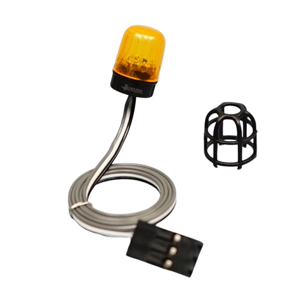 RC LKW Rundumleuchte 1:14 – 360° LED Warnlicht mit Rotation & Blinkmodi Beacon