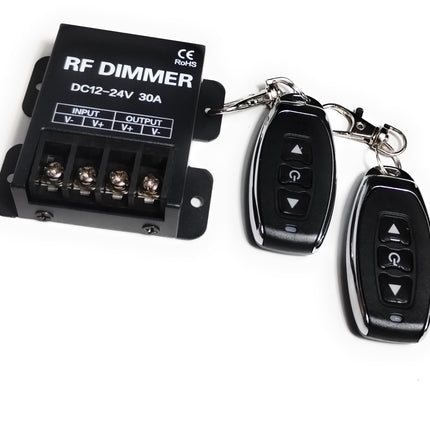 LED/Motor Radio Dimmer/Switch 12V/24V DC with Remote Control