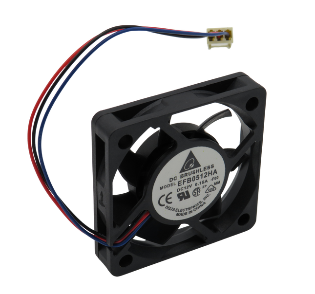 EFB0512HA 5010 Lüfter – 12 V | 0,15 A | 3-adrig | 50 × 50 × 10 mm High-Speed Server Fan