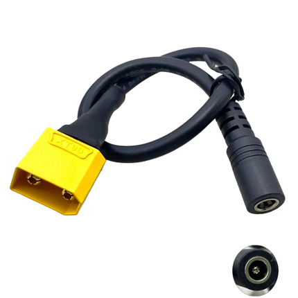 XT90 auf DC 5.5x2.1mm Adapterkabel 18AWG 30cm Stecker Buchse DC5521 Akku Ladegerät