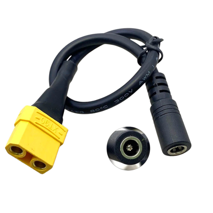 XT90 auf DC 5.5x2.1mm Adapterkabel 18AWG 30cm Stecker Buchse DC5521 Akku Ladegerät