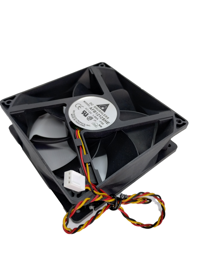 Delta AFB1212SHE-F00 Lüfter – 120 mm | 12 V DC | 3-Pin | High-Speed Industrie- server Lüfter