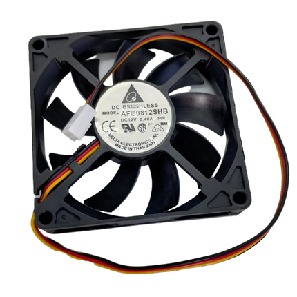 Delta AFB0812SHB-F00 – 80mm Lüfter 12V DC | 3-Pin | Kugellager | 4000 RPM Server Fan