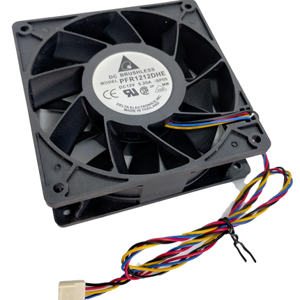 Delta PFR1212DHE-SP00 Lüfter – 120 mm | 12 V DC | 4-Pin PWM | 255 CFM  High-Performance Industrie- Server Fan