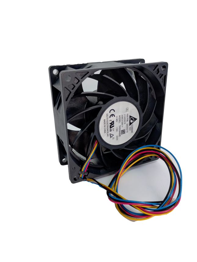 Delta THD0948HE – 92mm Hochleistungs-Lüfter 48V 13500 RPM | 182 CFM | 4-Pin PWM