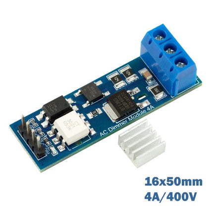 AC Licht lampe und motor Dimmer Modul, 1 Kanal, 3,3 V/5V logic, AC 50/60h 220V