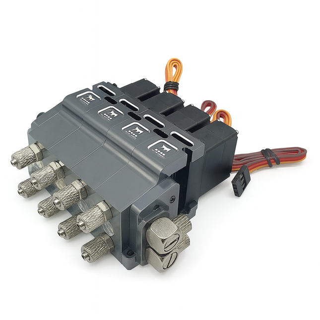 RC-Modell Hydraulikventil, 1 bis 5 Kanäle, hoch präzision Umkehrventil RC Bagger
