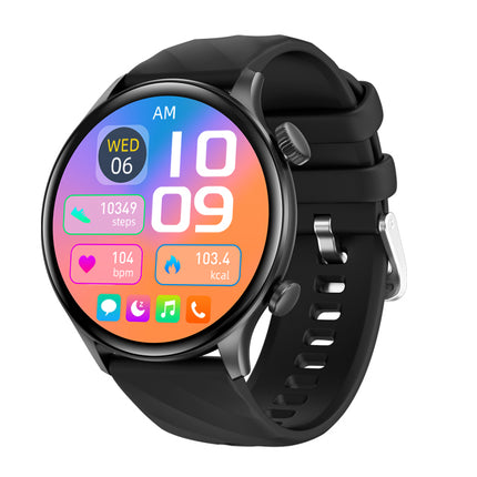 GW60 Smartwatch – AMOLED Display & Echtzeit Stressanalyse & Fitness-Atemtraining