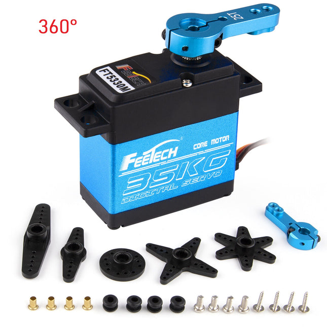 25kg / 35Kg High Torque Motor Servo Waterproof Digital up to 360° Servo RC