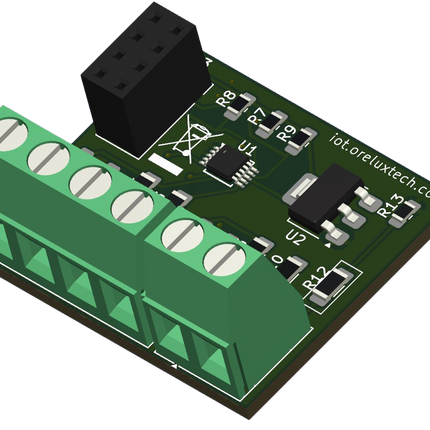 4-Kanal Digit4 Analog Input Modul 0–25V – Wi-Fi, Tasmota, Home Assistant kompatibel