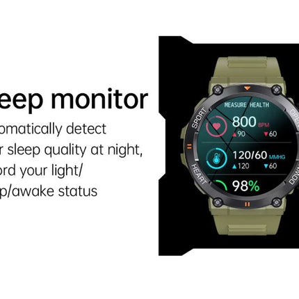 Premium K56 Pro Smartwatch 1.39" BT Call Fitness Tracker Herzfrequenz Sport Uhr
