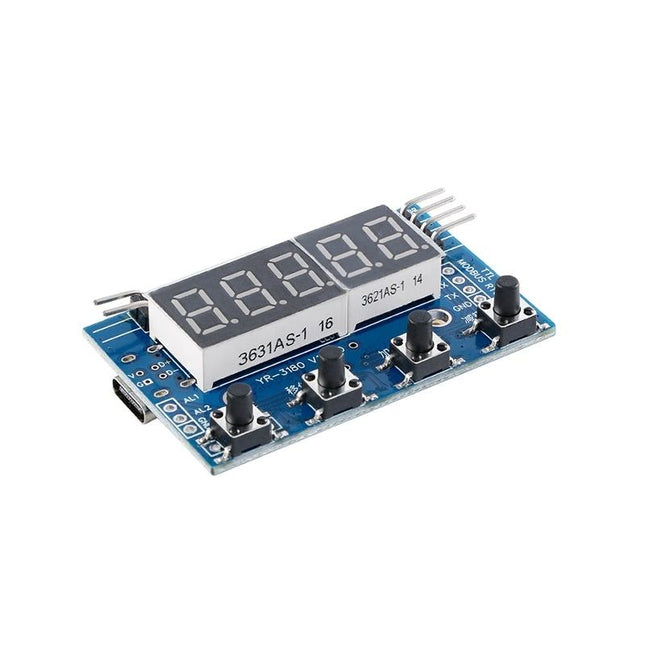 HX711 24Bit Display Modul Modbus RTU USB-C – Gewichtsanzeige für Wägezelle SPS