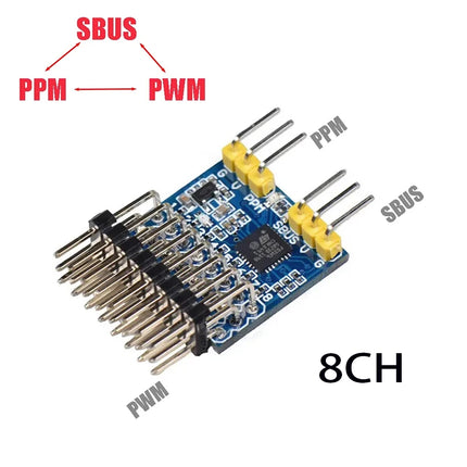 8CH PWM PPM SBUS Konverter Modul – RC Signal Adapter Drone Flight Controller