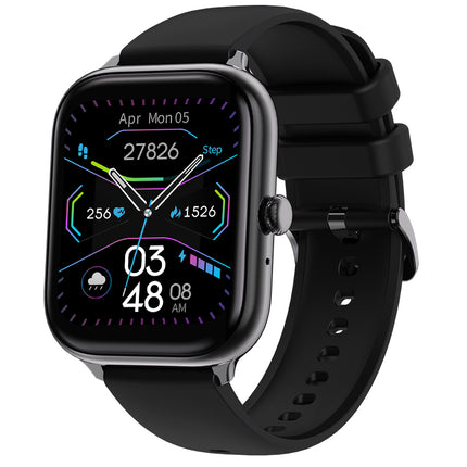 GW62 Smartwatch – 2.01" HD Display mit  Temperaturmessung Fitness- & Aktivitätsanalyse Schwarz