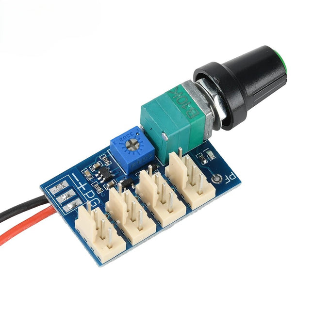 PWM 4-Kanal PWM Lüftersteuerung 12V 3A 4-Pin PC Server Fan Controller