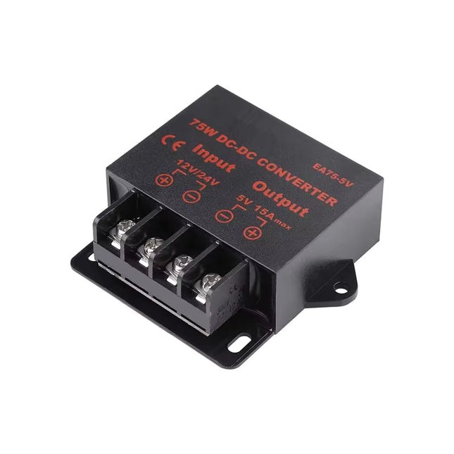 DC DC Wandler 12V 24V auf 5V 5A 10A Step Down Buck Converter 25W 50W Spannungsregler