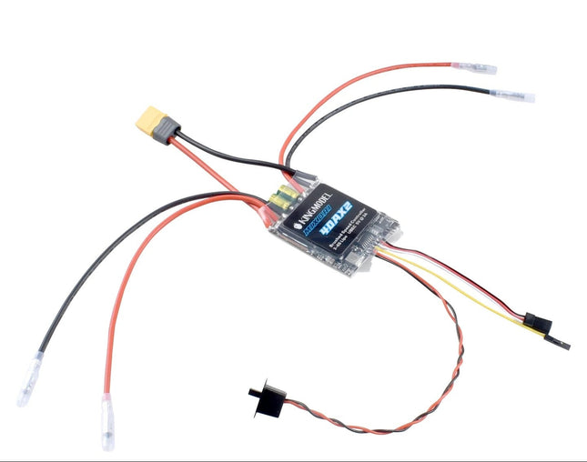 2x Dual Way Bidirektionaler 40A gebürsteter RC Motor Geschwindigkeitsregler