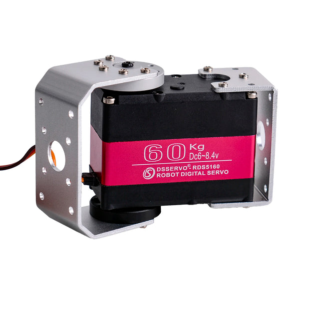 Dual Arm 60kg Last RDS5160 Digital Servo 270° 7.4V High Torque Metallgetriebe mit U-Halterung