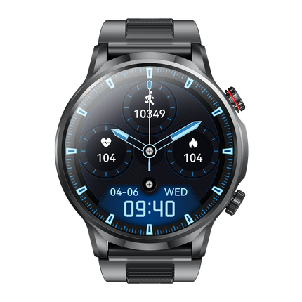 GX100 Smartwatch – 1,95" HD Display mit Sprachsteuerung & Gesundheitsüberwachung