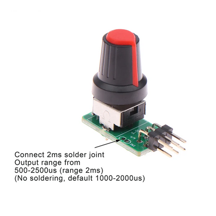 Mini Servo Tester PWM Generator – 3-8V ESC Controller RC Servo Test Modul