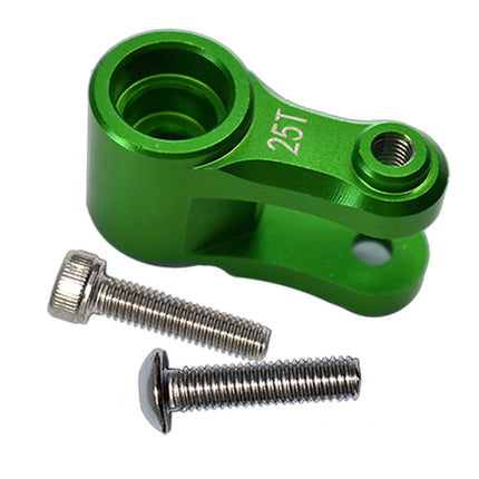 25T Aluminium Servo Horn Schwarz für Traxxas Maxx WideMaxx Maxx Slash 8947 6061-T6