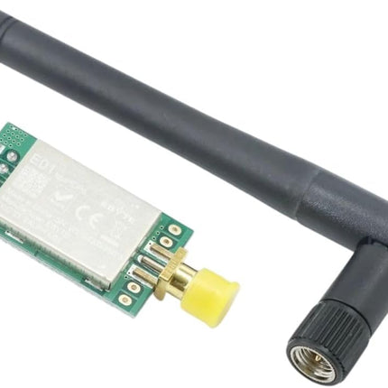 5 Km Reichweite NRF24L01P 2,4 GHz PA LNA 27dBm Drahtlose Modul SPI Antenne SMA-K