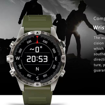 GT45 Garmin Style Smartwatch – Multisensor Uhr mit AI-Sprachsteuerung & Umwelt