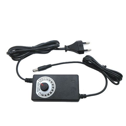 AC DC Netzteil 3-12V / 3-24V 3A Einstellbar – EU Adapter mit Regler