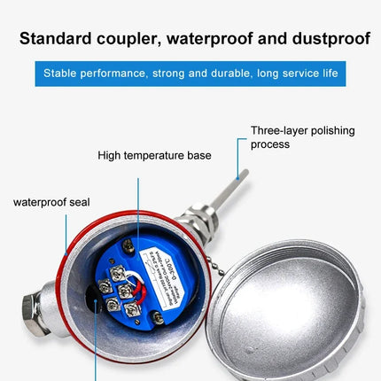 PT 1000 RTD Temperatur Transmitter Modul 4–20mA / 0–10V  Bereich −50~300°C  DC24V Sensor Signalwandler