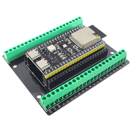 ESP32-S3 44Pin Terminal Expansion Board Schraubklemmen Breakout Adapter 23mm 25,5mm