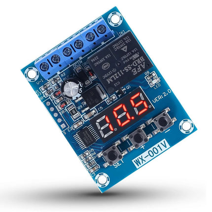 Batteriespannungs-Überwachungsmodul 0–99 V – Lade- und Entladeschutz mit Relais  Digitale Spannungsanzeige
