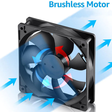 8025 USB Lüfter 80x80x25mm 5V 2200RPM Axiallüfter Kühlventilator Server Fan