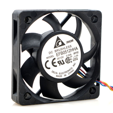 Delta EFB0512HA 12V 0,15A Lüfter 50x50x10mm 4-Pin