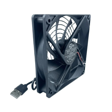 12025 USB Lüfter Server Fan 120x120x25mm 5V 1300RPM 24dBA mit Schutzgitter