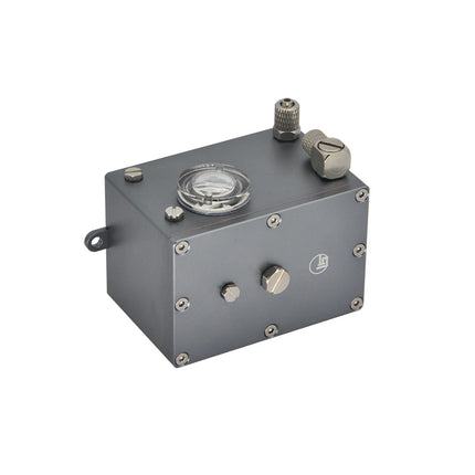 RC Hydraulik Öltank Aluminium 80 ml mit Sichtfenster passend für Huina/Kabolit