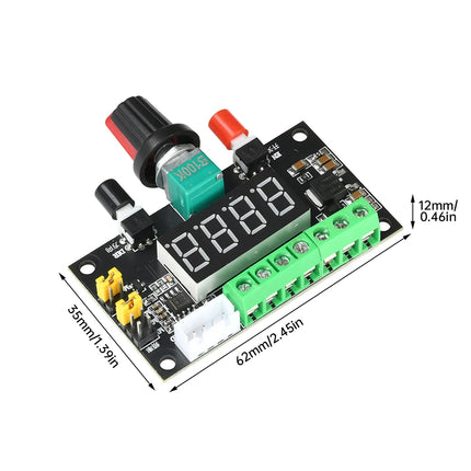 12V 24V Schrittmotor Controller PWM Puls Signalgenerator Drehzahlregler Vorwärts Rückwärts PUL DIR Stepper Motor