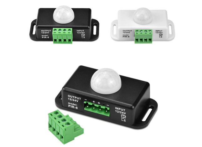 DC12V–24V PIR Sensing Switch – Bewegungssensor Dimmer für LED-Leuchten Schalter (JM-T9)