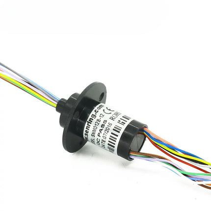 Mini Schleifring SNM012 12,5mm 6 Kanäle 1A/2A Drehdurchführung