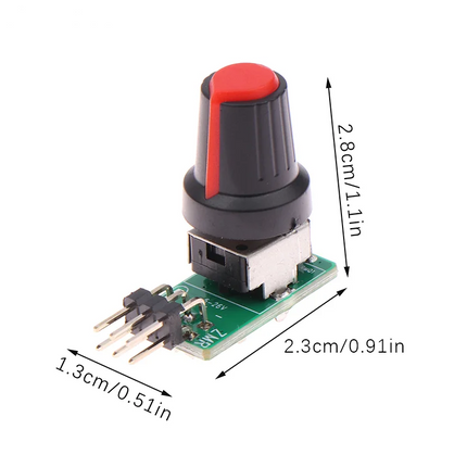 Mini Servo Tester PWM Generator – 3-8V ESC Controller RC Servo Test Modul