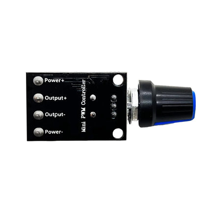 Stufenlos PWM DC Drehzahlregler & LED-Dimmer DC Motor – 5V / 12V | 10A
