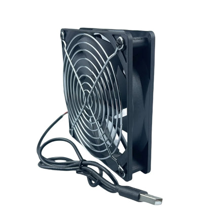 12025 USB Lüfter Server Fan 120x120x25mm 5V 1300RPM 24dBA mit Schutzgitter