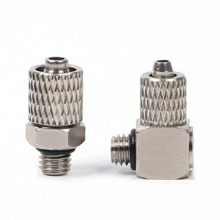 Aluminium Wasserkühlplatte 30x30mm M6 mit 1m Schlauch 4x6mm