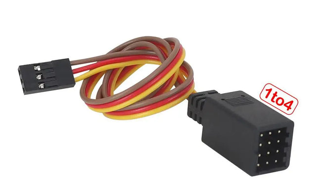 RC Servo Y Kabel 1 zu 2 / 1 zu 4 – 350mm Verlängerung für RC Auto Boot