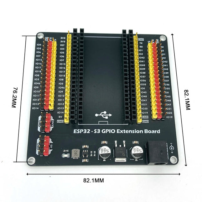 ESP32-S3 N16R8 44Pin Development Board GPIO Expansion 16MB Flash 8MB PSRAM WiFi Bluetooth