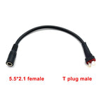 T-Plug Stecker → DC5521 Buchse