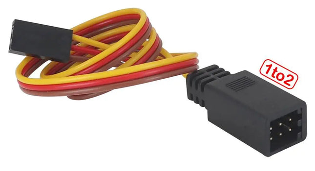 RC Servo Y Kabel 1 zu 2 / 1 zu 4 – 350mm Verlängerung für RC Auto Boot