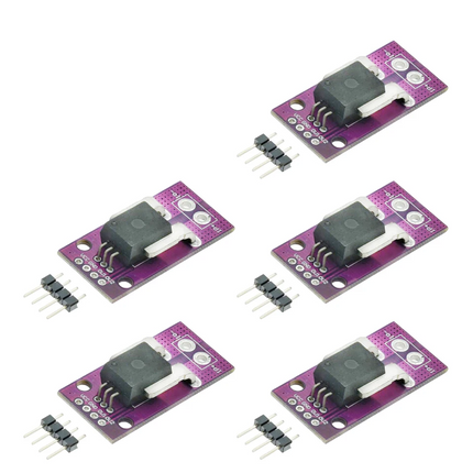 ACS758LCB-050B Stromsensor 50A Hall Effect Current Sensor AC DC Analog Arduino ESP32 BMS