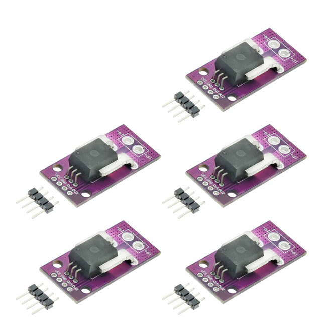 ACS758LCB-050B Stromsensor 50A Hall Effect Current Sensor AC DC Analog Arduino ESP32 BMS