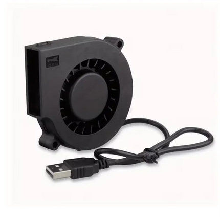 USB Radiallüfter 7515 – 5V DC Turbogebläse Bürstenlos 75mm | 3000 RPM | Für Server, PC, 3D Drucker
